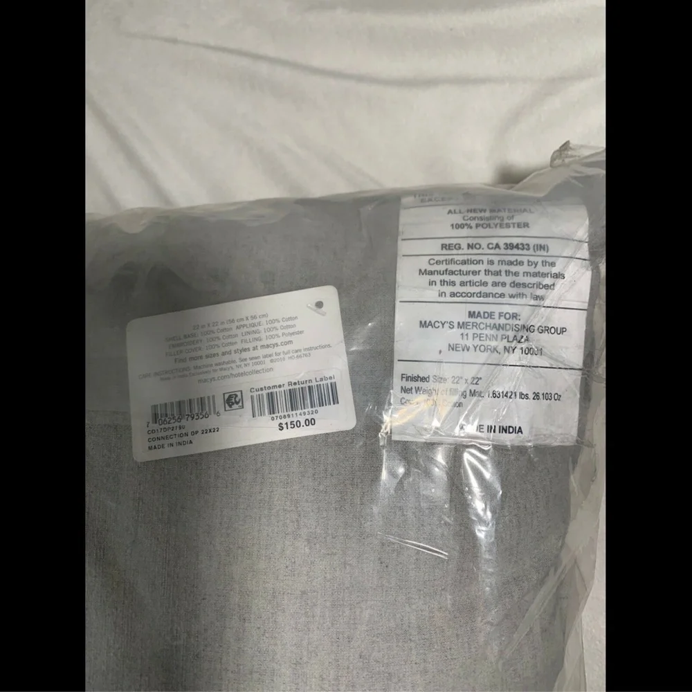 Hotel Collection nwt $150